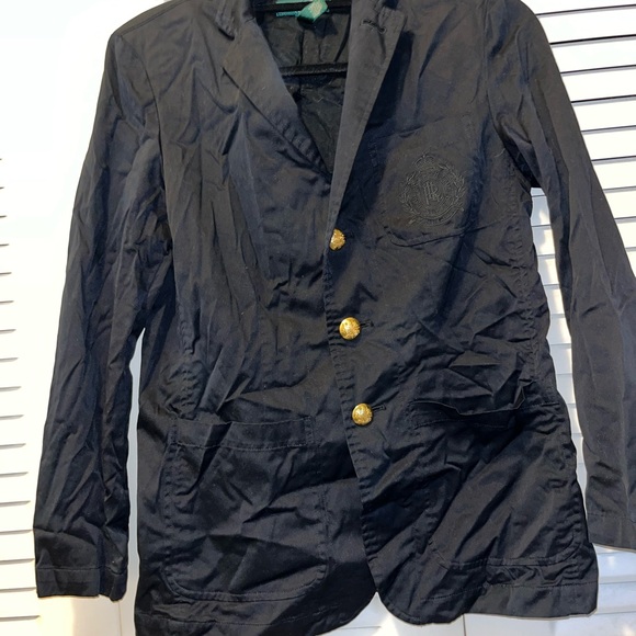 Ralph Lauren Black Crest Embroidered Jacket - Picture 4 of 6